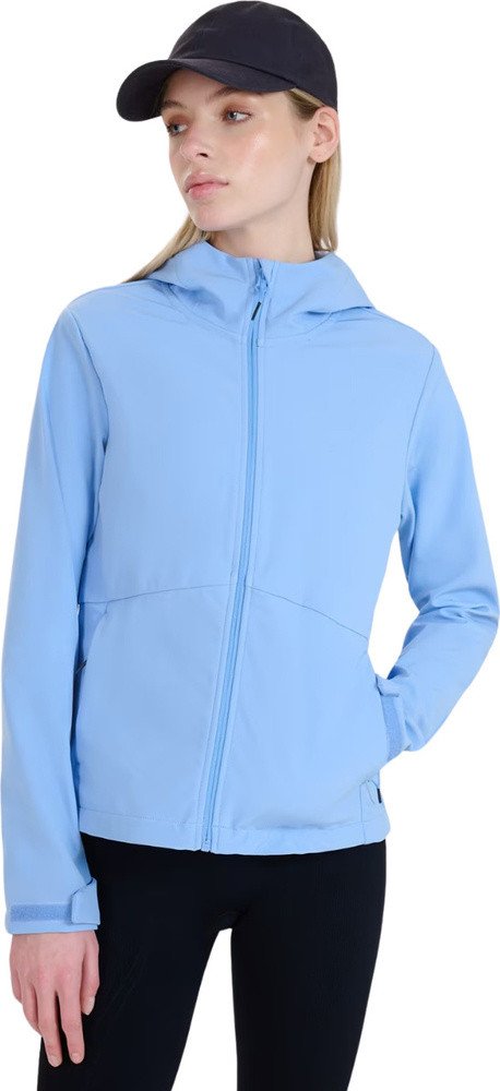 Kurtka damska softshell 4F F320 niebieska 4FWSS25TSOFF320 33S L