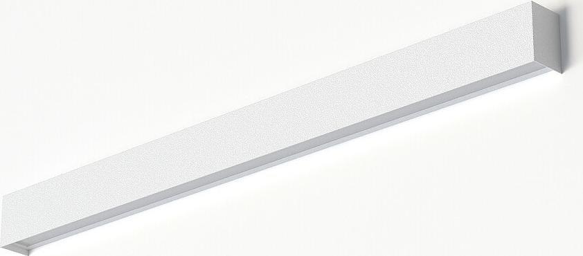 Kinkiet Nowodvorski Biały kinkiet prostokątny Straight Wall 7567 lampa do przedpokoju