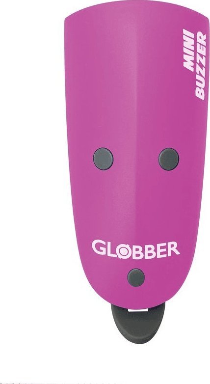 Globber Globber Mini Buzzer lampka LED + klakson / 530-110 DE1 różowy
