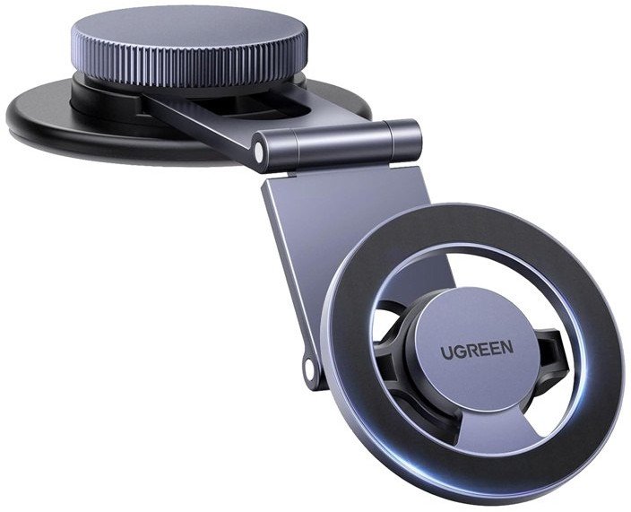 Uchwyt samochodowy na kokpit z ładowarką bezprzewodową UGREEN LP865 MagSafe 15W (czarny)