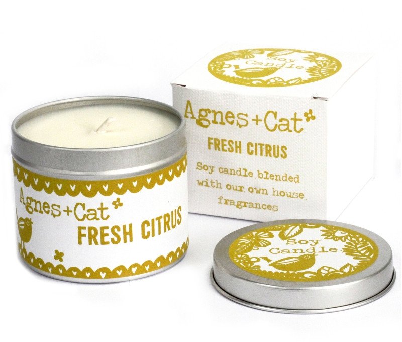 Świeca w puszce - Fresh Citrus