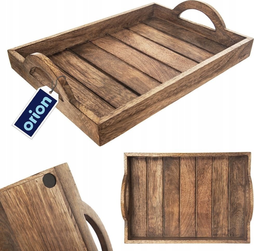 Orion Taca do serwowania drewniana MANGO 35,5x25,5 cm