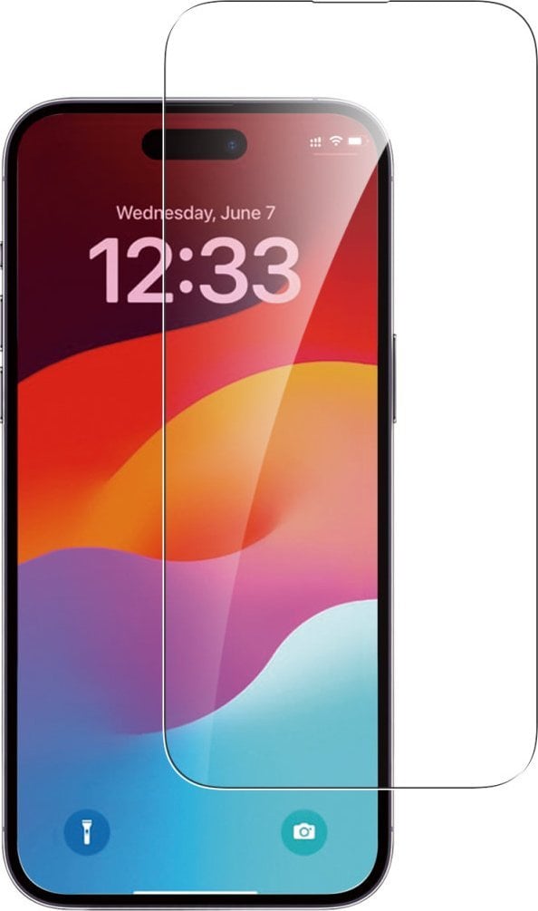 4smarts 4Smarts Second Glass mit Montagerahmen für iPhone 15