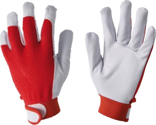 ArtMaster Monterskie Rękawice Robocze Skórzane Technik 9 L