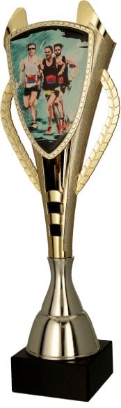 Victoria Sport Puchar plastikowy złoty - BIEGI MĘŻCZYZN