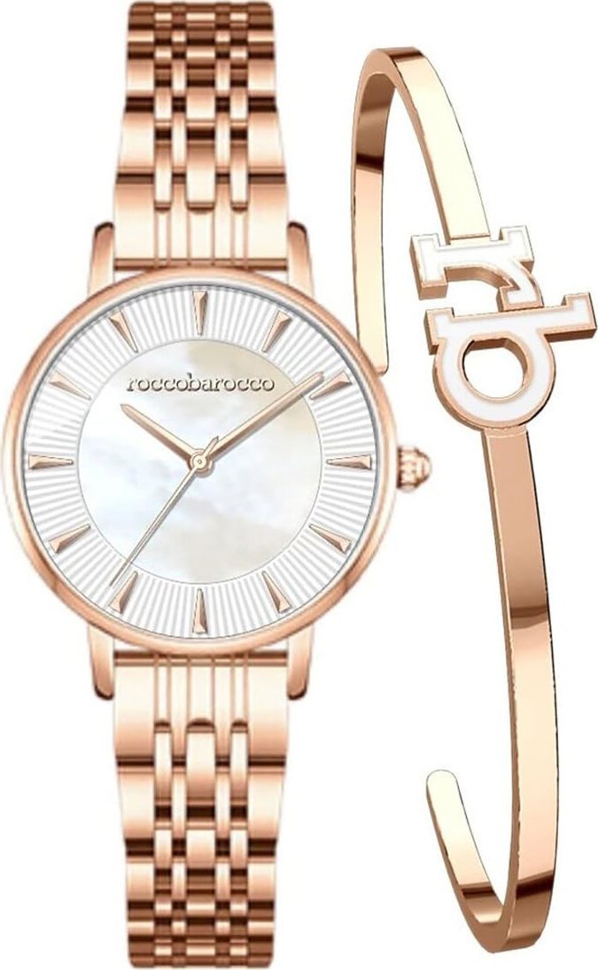 Zegarek RoccoBarocco ZEGAREK DAMSKI ROCCOBAROCCO BOXSET RB.4659L-03M(zo506c) NoSize