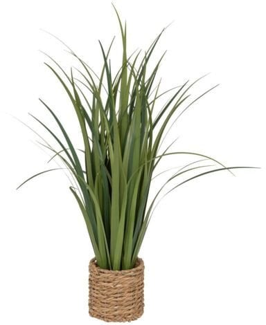 Bukiet lnu ZYA w doniczce z włókien naturalnych, 91 cm