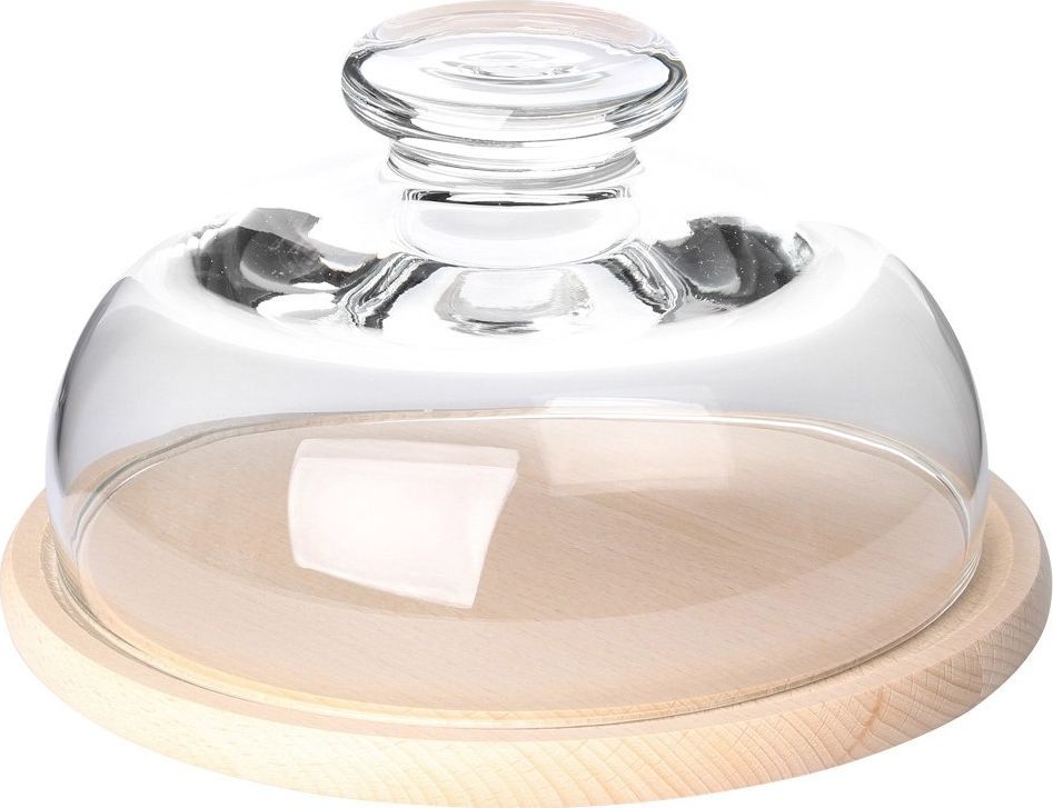 Lumarko Pojemnik na ser z drewnianym spodem śr.22cm (09-050/2)