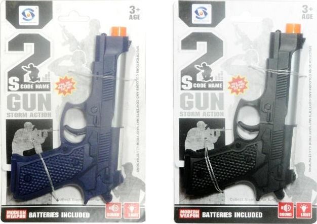 Swede Pistolet policyjny z polskim modułem dźwiękowym