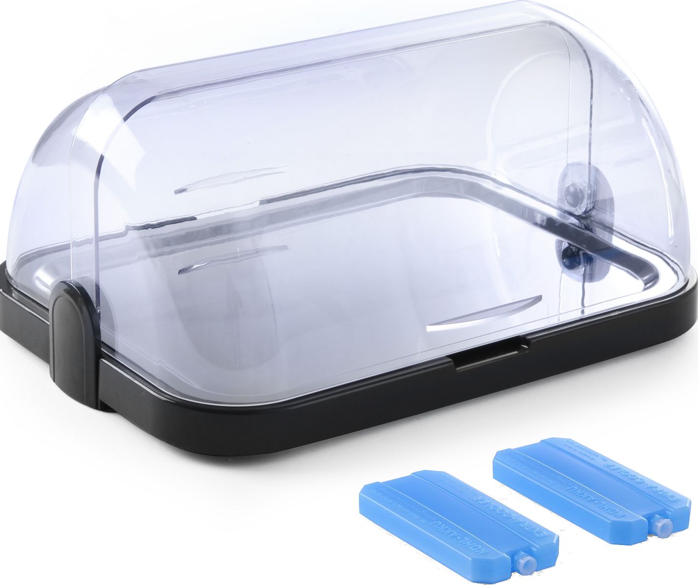 Hendi Witrynka do ekspozycji potraw chłodzona wkładami 44x32x20.5cm - Hendi 871805 Witrynka do ekspozycji potraw chłodzona wkładami 44x32x20.5cm - Hen