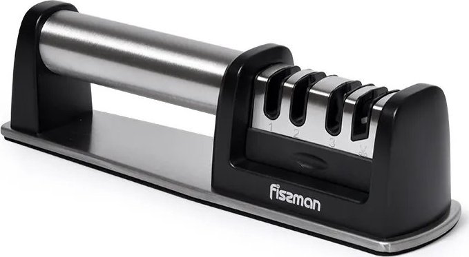 Fissman Trzystopniowa Ostrzałka do Noży 23x6x6 Cm do Noży Kuchennych, Wielo