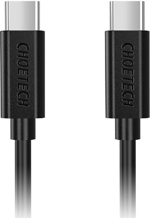 Kabel USB Choetech USB-C - USB-C 0.5 m Czarny (CC0001 BLACK)