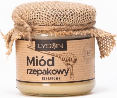 Łysoń Miód rzepakowy 0,25 kg pasieka Łysoń (M225) - M225