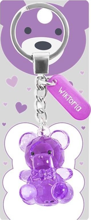 Brelok z imieniem - Wiktoria