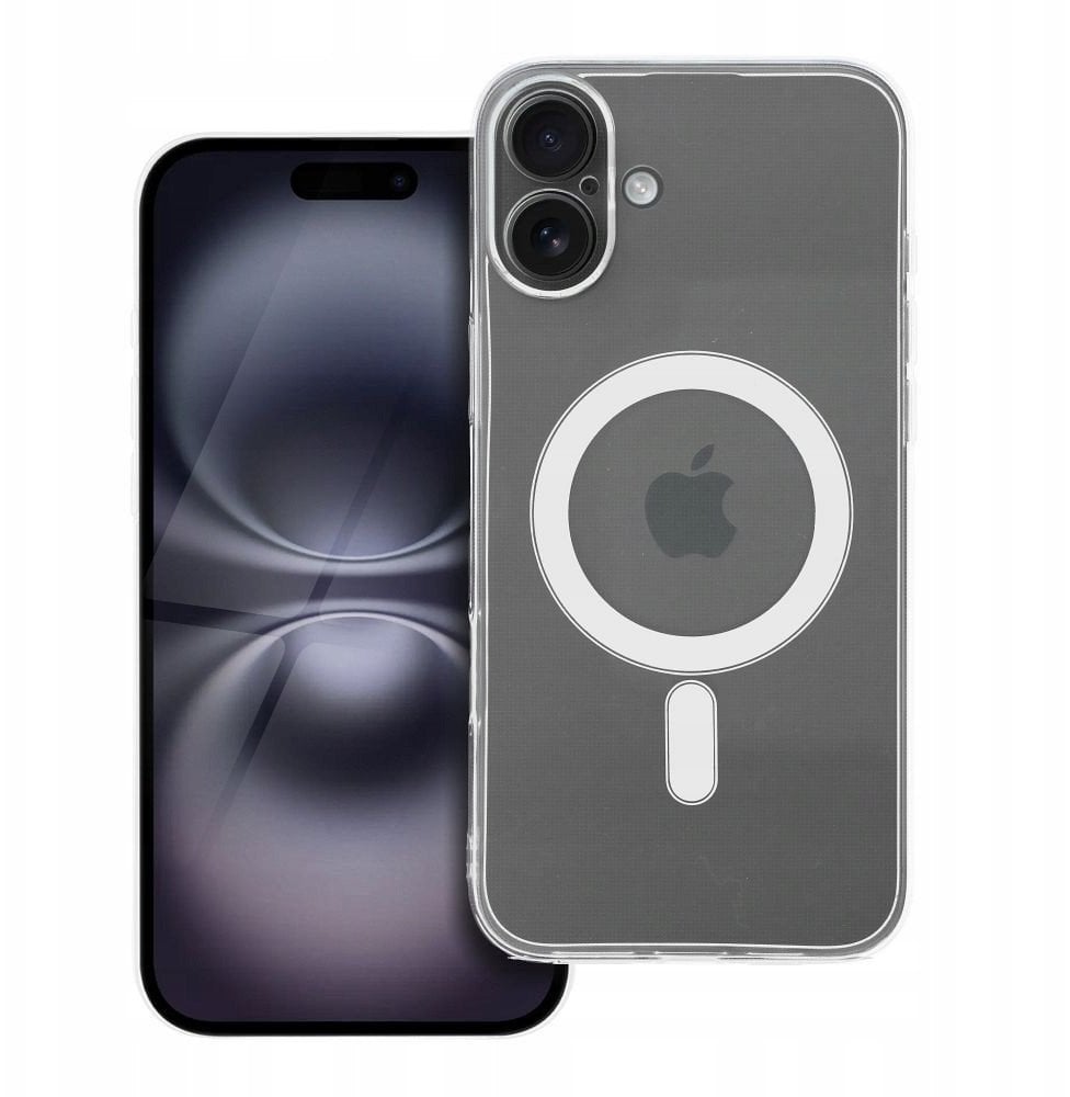 Futerał CLEAR CASE 2 mm do IPHONE 16 Plus kompatybilny z MagSafe (camera protection) transparentny