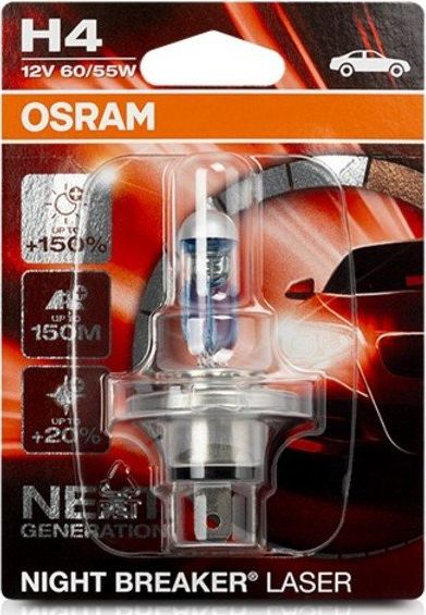 Osram Automotive Bulb Osram 64193NL-01B H4 12V 60/55W
