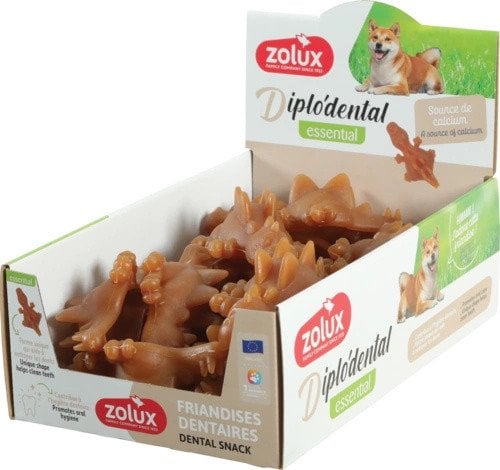 ZOLUX Przysmak dentystyczny dla psa DIPLODENTAL L z wapniem 11cm 14szt
