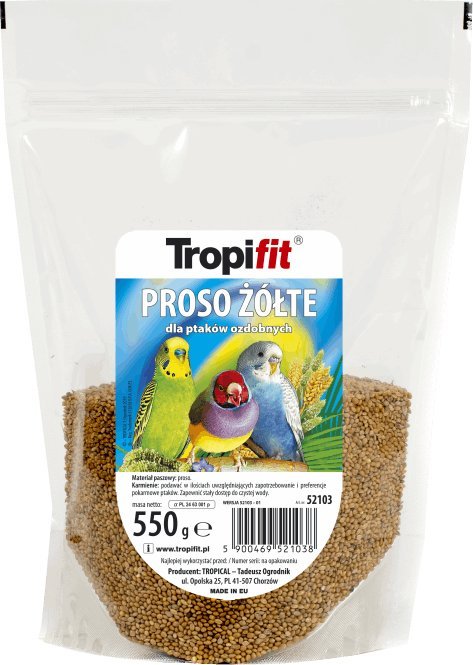 Tropical TROPIFIT 550g PROSO ŻÓŁTE-POK.PTAKÓW