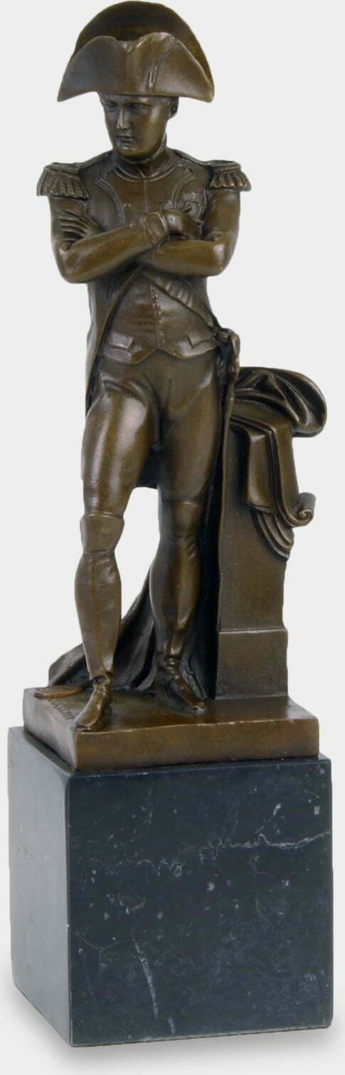 rzezbyzbrazu Zamyślony Napoleon Bonaparte Rzeźba z Brązu