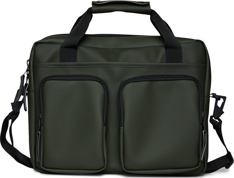 Rains Rains torba podróżna 30x38x9 cm TEXEL TECH BAG W3 14250 03 GREEN
