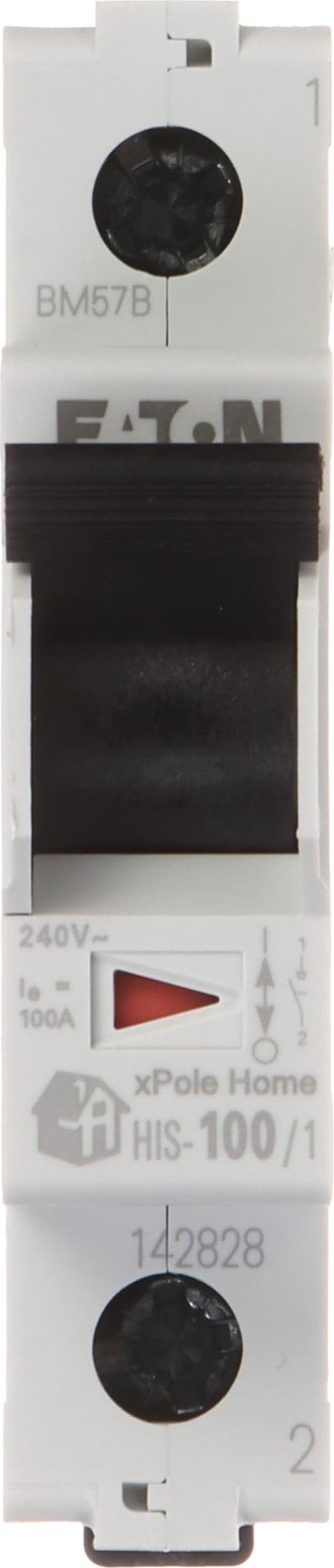 Eaton ROZŁĄCZNIK IZOLACYJNY HIS-100/1 JEDNOFAZOWY 100A EATON