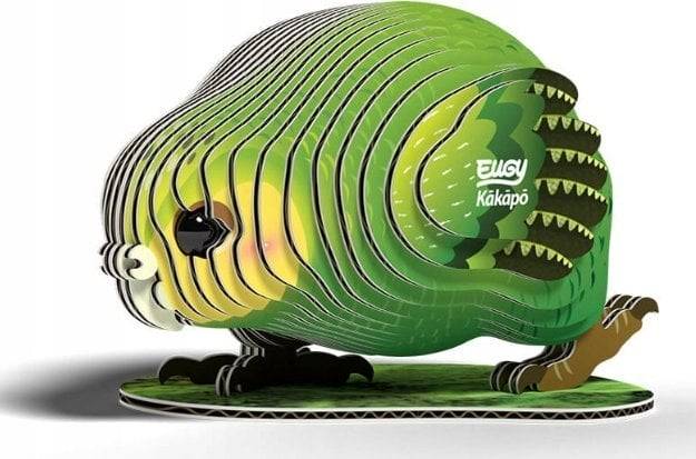 Teka Papuga Kakapo Eugy. Eko Układanka 3D