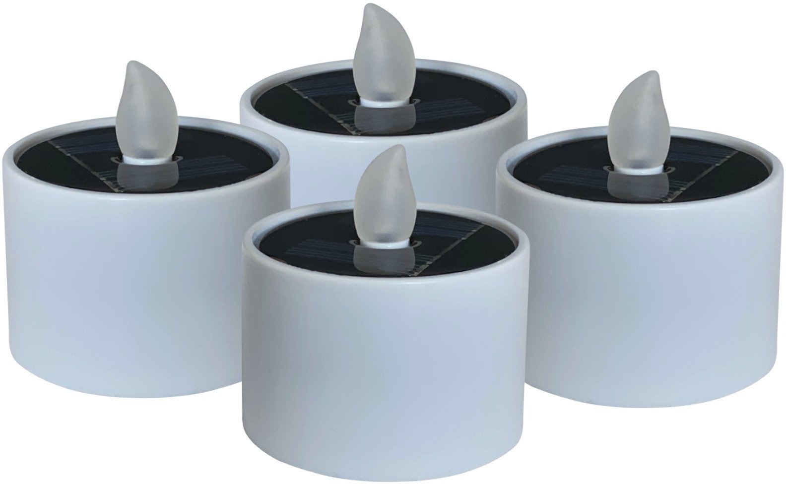 Realpower RealPower LED- Solar Teelicht STL-4, 4 Stück