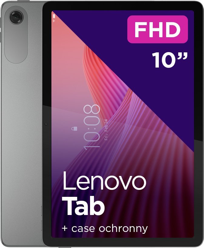 Tablet Lenovo TAB 10.1" 64 GB 4G Grafitowy (ZAEJ0034PL)