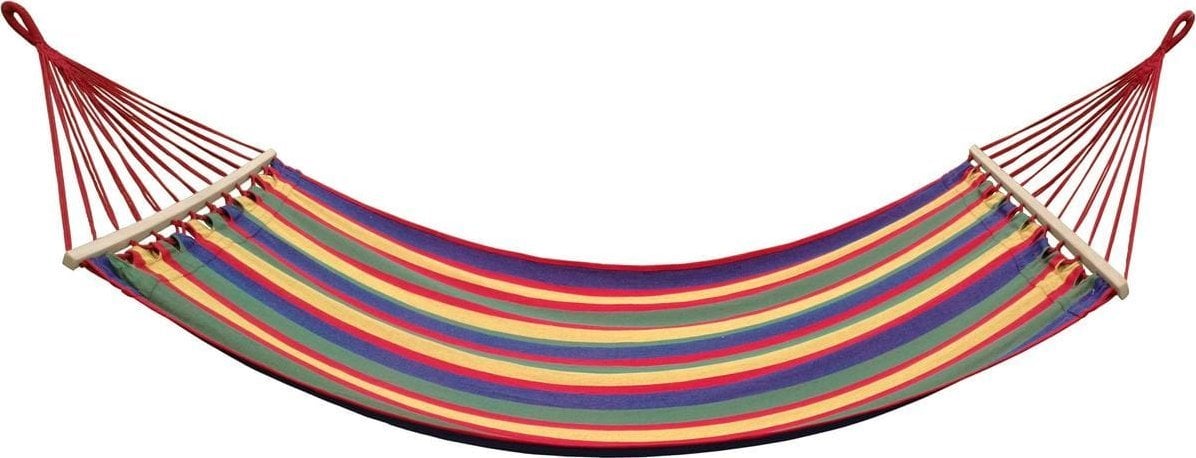 HAMAK OGRODOWY 1 OSOBOWY 200X80CM Z DRĄŻKIEM 1064048