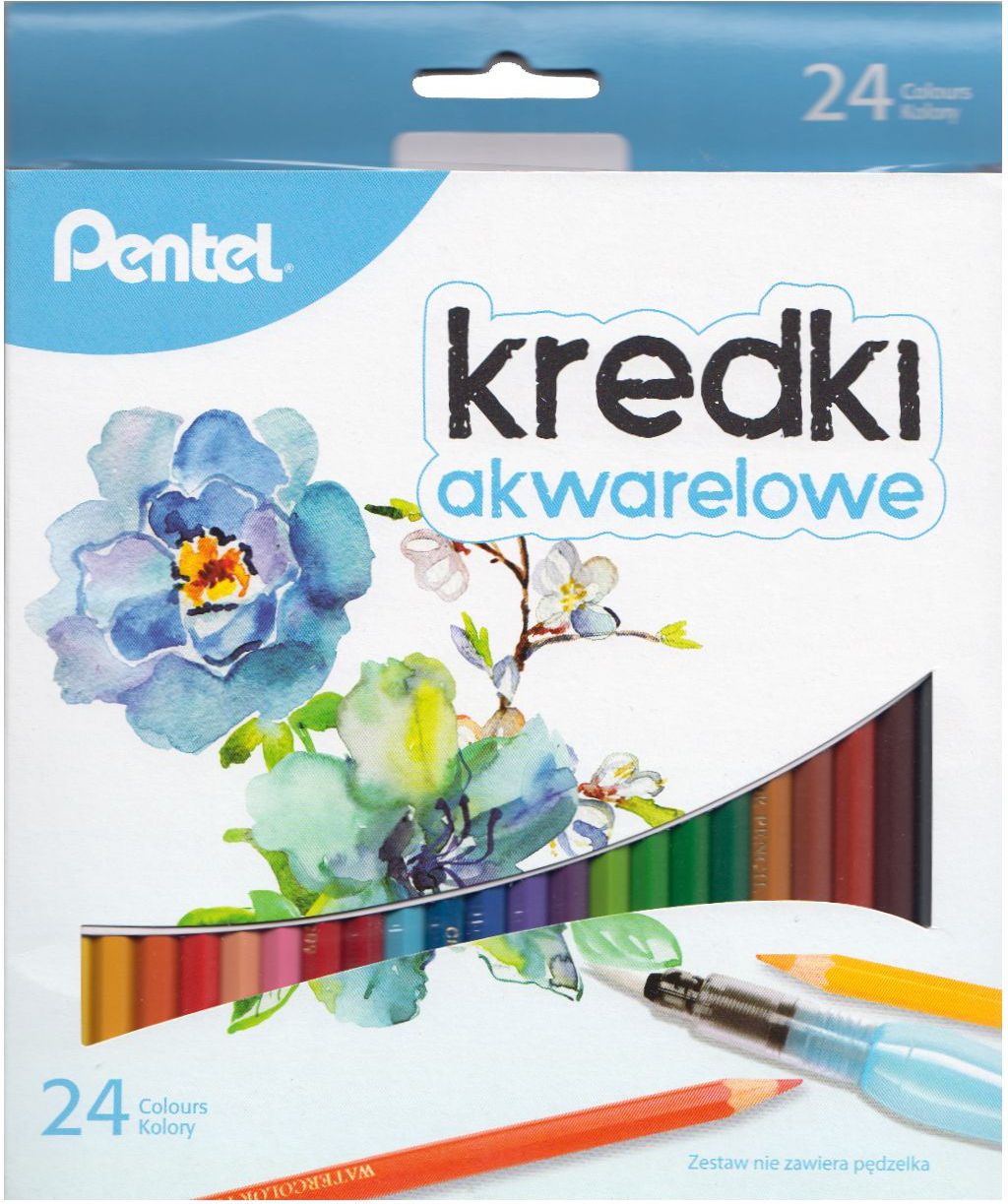 Kredki akwarelowe 24 kolory CB9-24