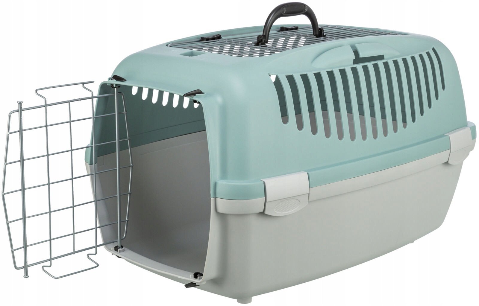 Trixie Capri 3 Open Top transport box, S:40×38×61cm,light grey/sage