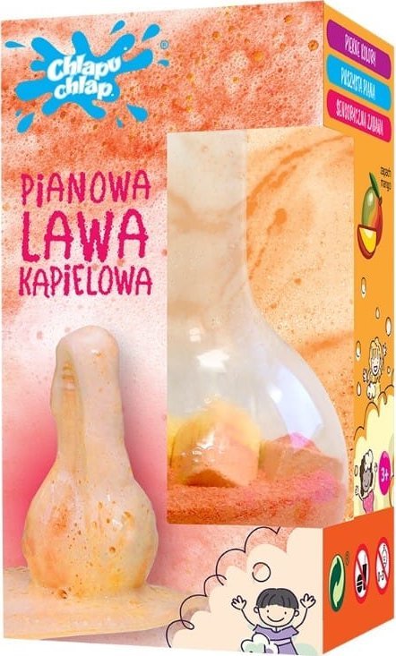 CHLAPU CHLAP Pianowa lawa kąpielowa o zapachu mango