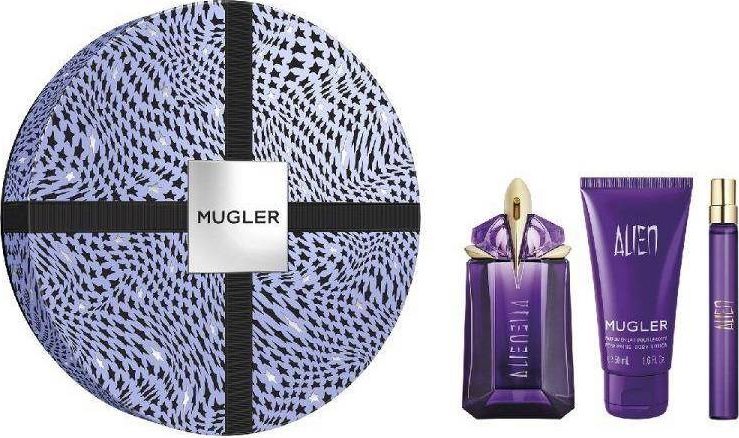 Mugler Mugler Alien edp spray 60ml + balsam do ciała 50ml + miniatura edp 10ml