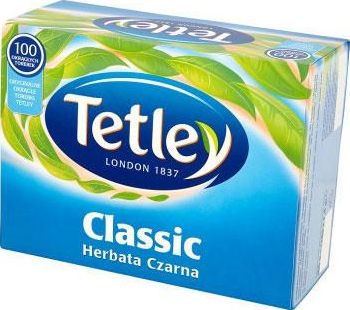 Tetley Herbata tetley classic czarna 100/p