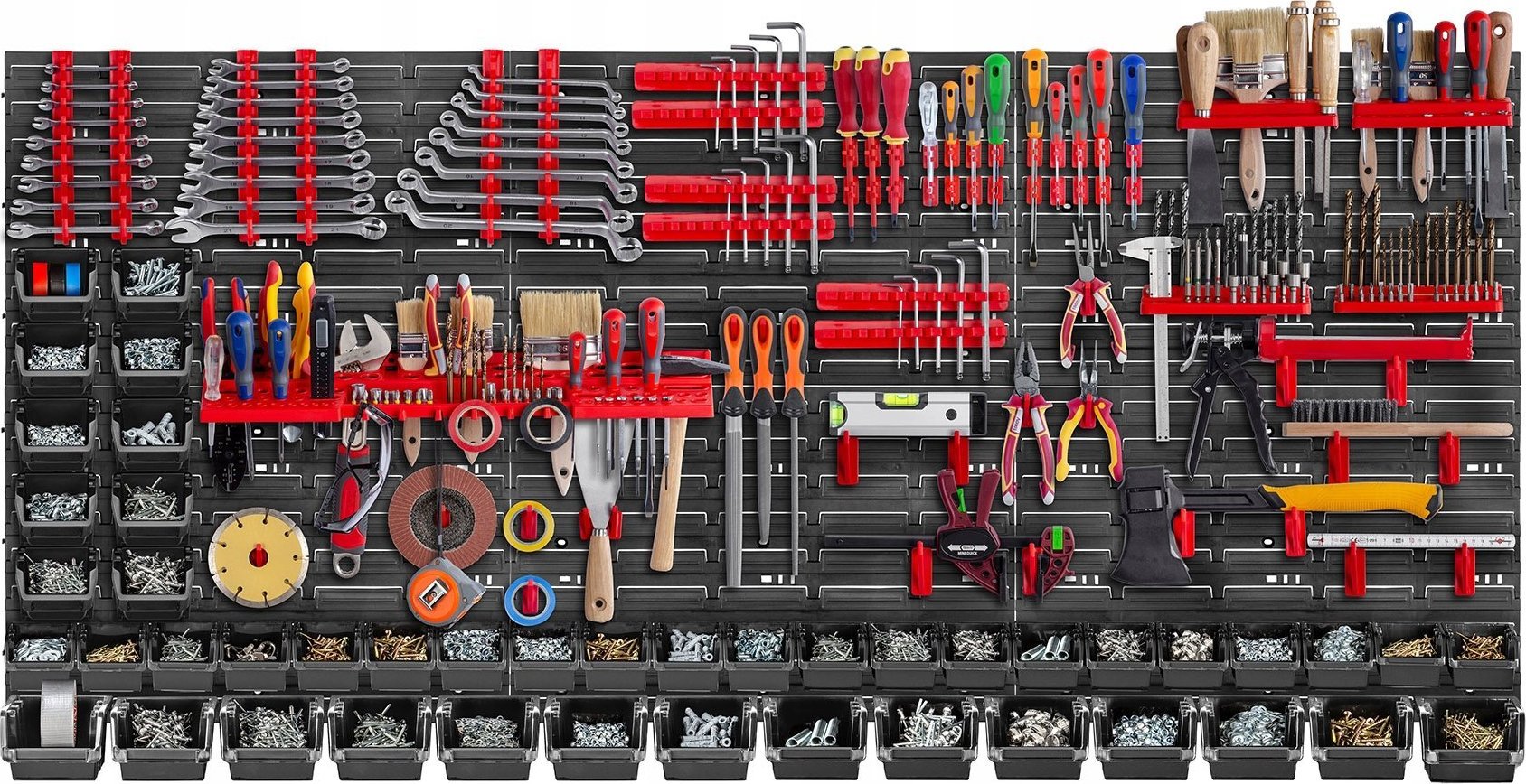Kadax KADAX Tablica Narzędziowa Ścianka 174x78cm 110 el
