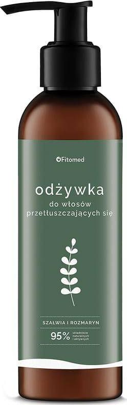 Fitomed Fitomed Odżywka do włosów przetłuszczających się Szałwia i Rozmaryn 200g