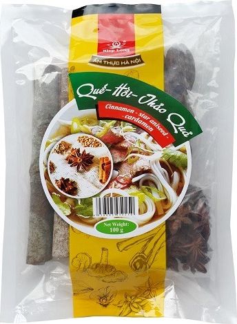 Hiep Long Mieszanka przypraw do zupy Pho - anyż, cynamon, kardamon 100g uniwersalny