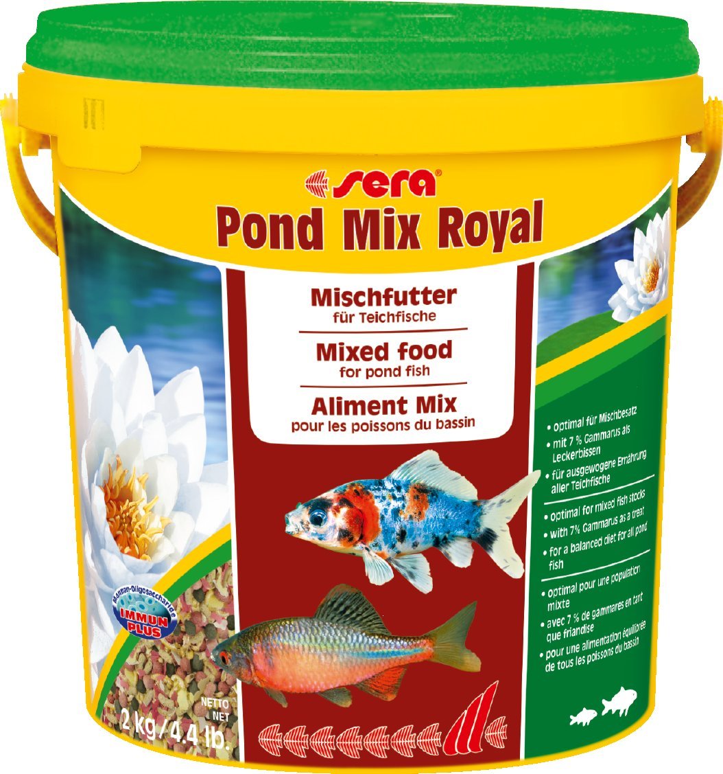 Sera Pond Mix Royal 10 l, mieszanka -pokarm dla ryb stawowych