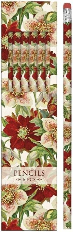 Ołówki ozdobne STPEN43 ciemiernik 6szt