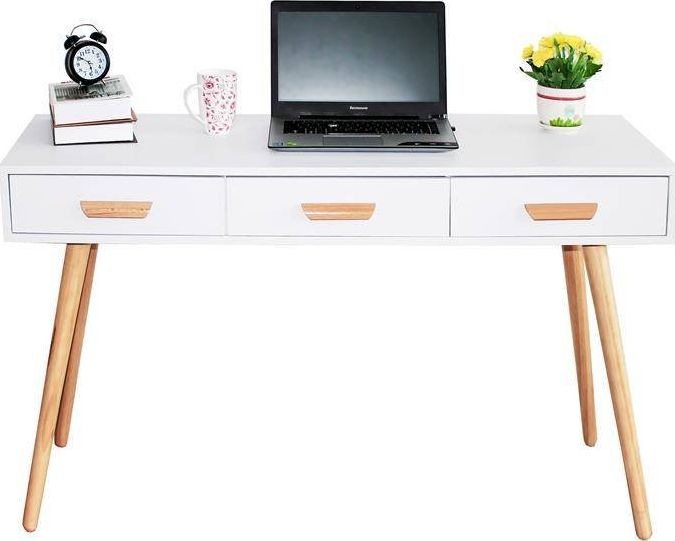 Biurko ModernHome WYJ-039 Białe 120 cm x 45 cm