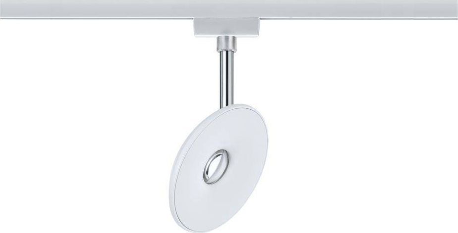 Paulmann URail Spot Sphere 7,4W Biały Chrom ściemnialny