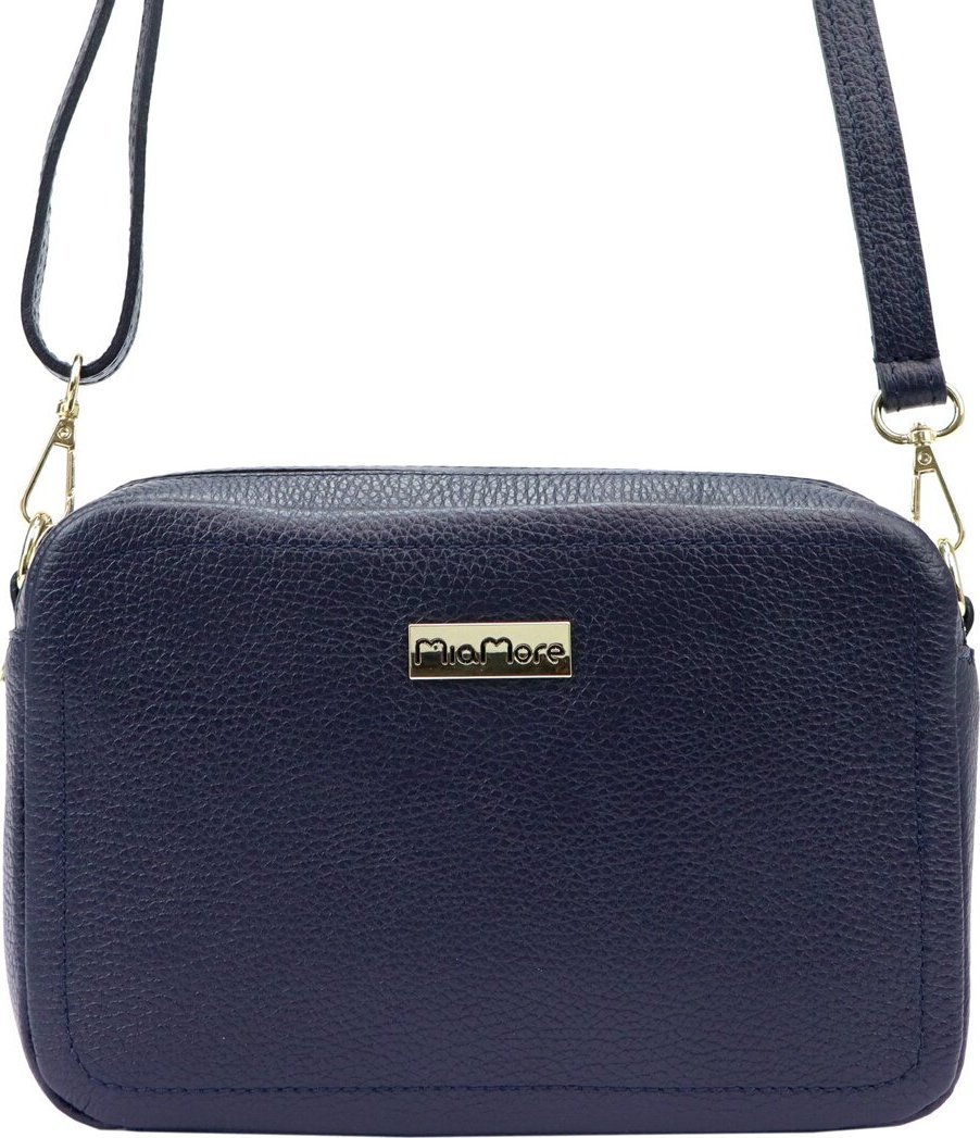 MiaMore Damska torebka ze skóry naturalnej MiaMore 01-063 DOLLARO NoSize