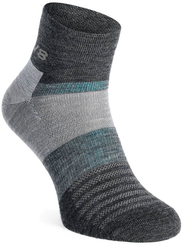 Skarpety merino Inov-8 Merino Lite Mid Sock - grey melange XL