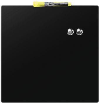 Nobo Quartet 36x36 cm, czarna, magnetyczna, suchościeralna - (1903774)