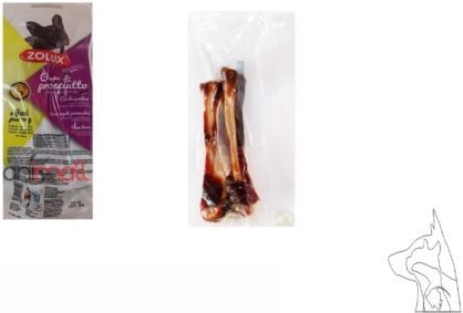 Zolux Kości z szynki parmeńskiej S 3 szt. 110 g