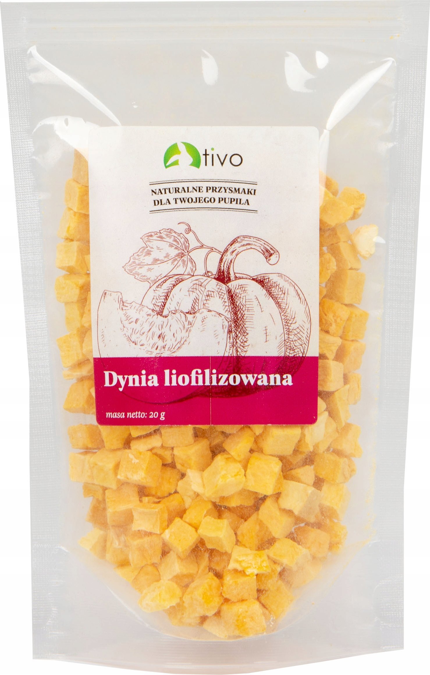 Tivo TIVO WARZYWA LIOFILIZOWANE DYNIA 20g