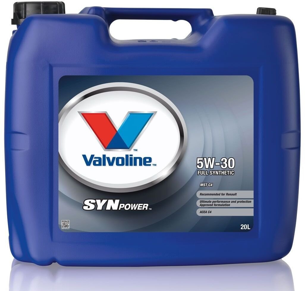 Valvoline Alyva varikliui SYNPOWER MST C4 5W30 20L, Valvoline
