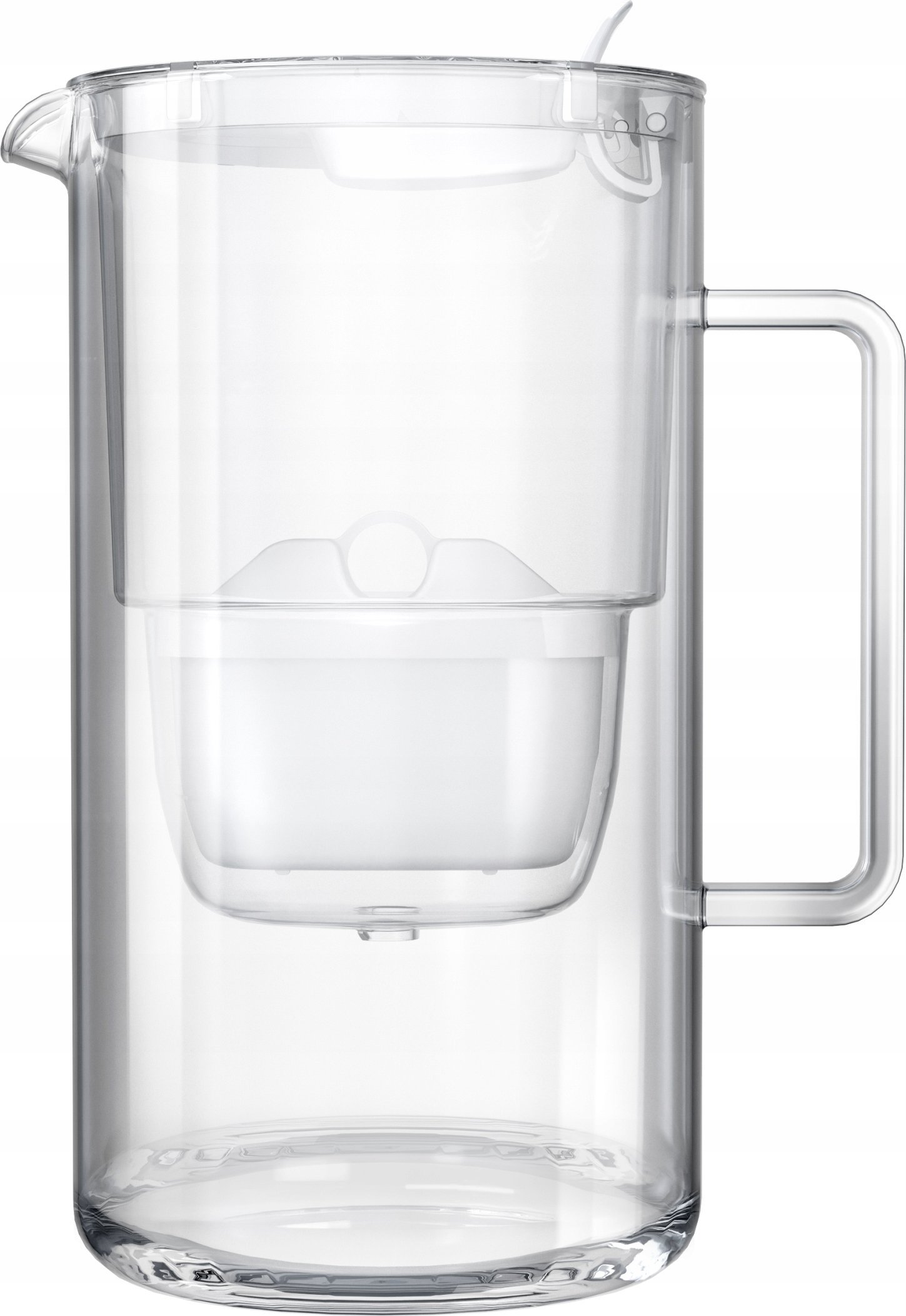 Dzbanek filtrujący Aquaphor Glass 2,5L BIAŁY + 1 wkład Maxfor Plus Mg