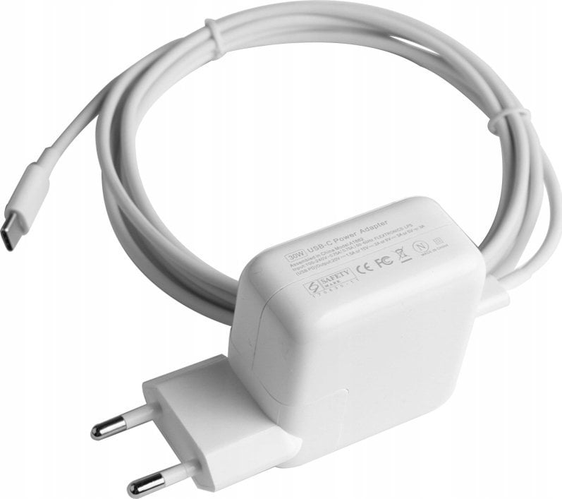 Zasilacz Apple 30W USB-C Power Adapter Model A2164 MY1W2ZM/A ORYGINALNA PLOMBA