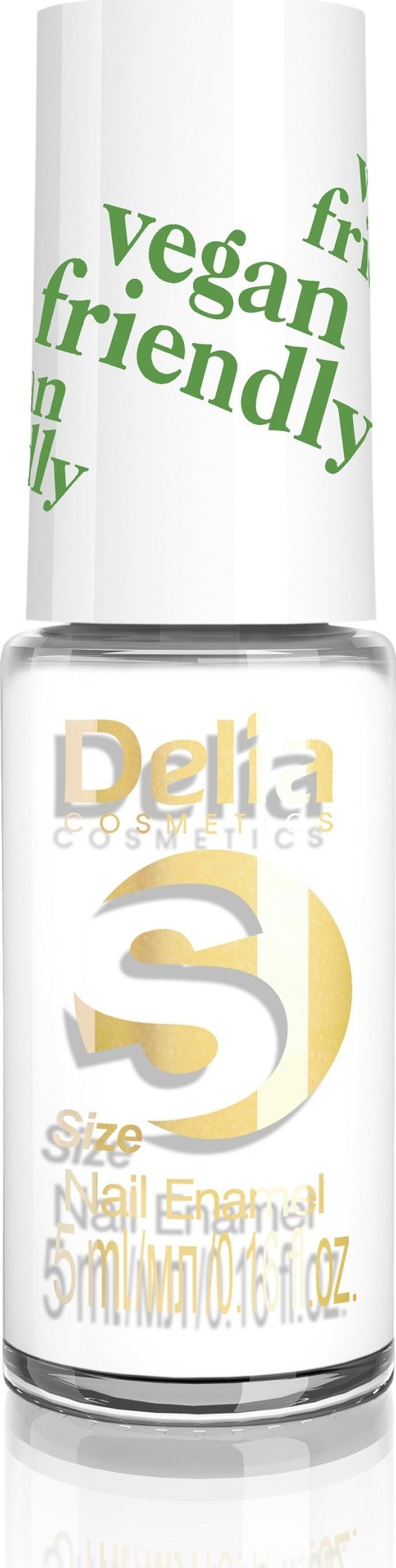 Delia Delia Cosmetics Vegan Friendly Emalia do paznokci Size S nr 201 Plan B 5ml